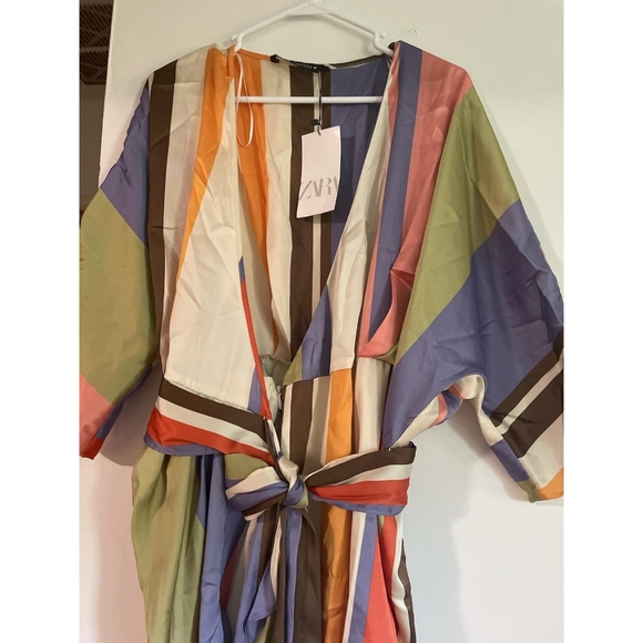 🌻 RESTOCK Zara Striped Jumpsuit dress - Picture 15 of 16